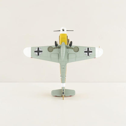 طائرة ميسرشميت الألمانية مرسيليا مصر 1942 | Messerschmitt Bf109F-4 Luftwaffe Marseille Yellow 14 Hobby Master