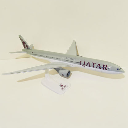 مجسم بوينغ 300ER-777 القطرية A7-BEJ بمقياس 1:200 | Boeing 777-300ER Qatar Airways A7-BEJ PPC
