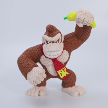 Donkey Kong - Knitted