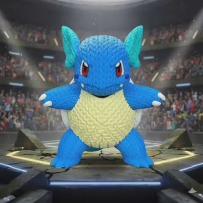 Pokemon Wartortle - Knitted