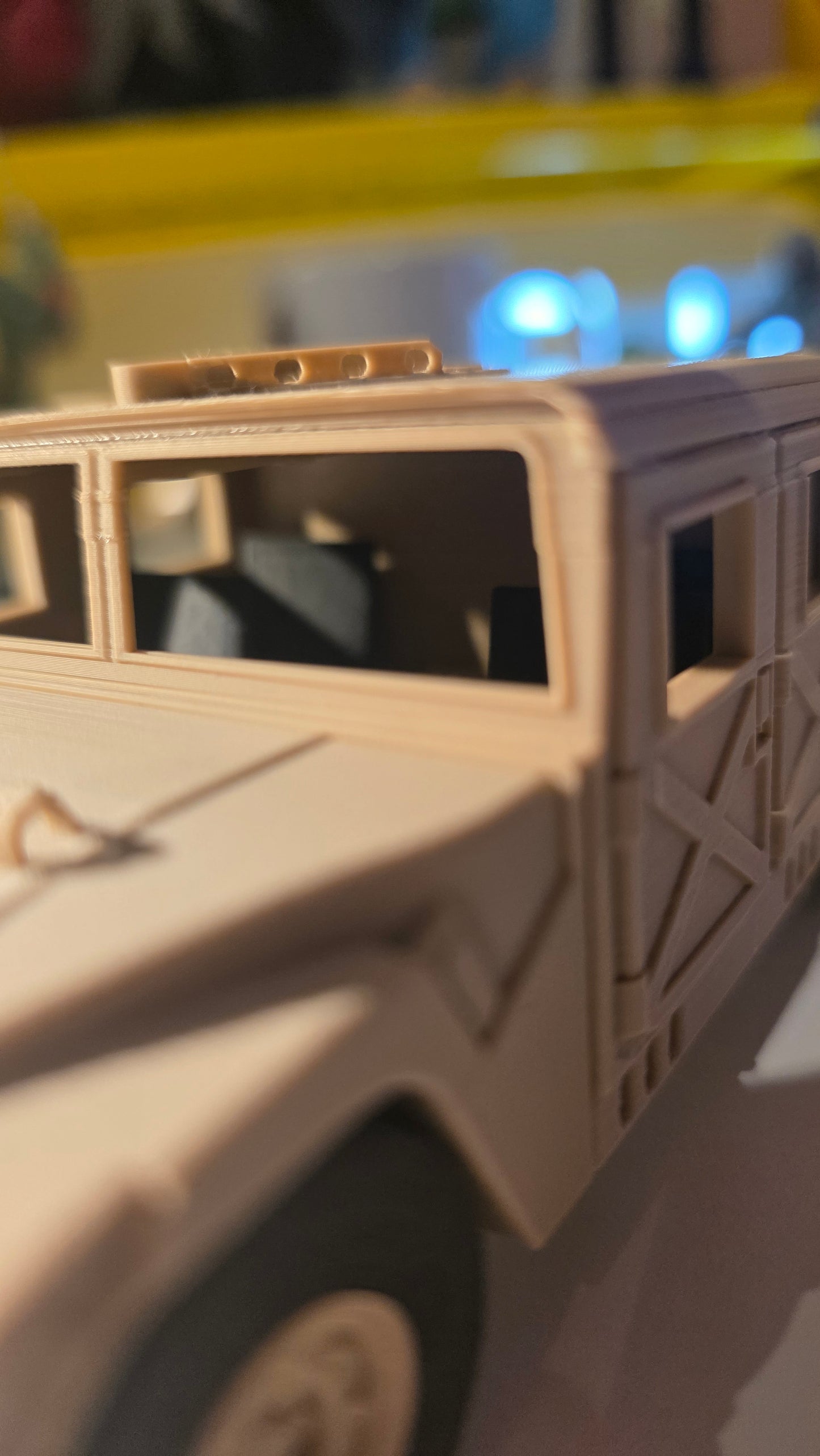 🪖 3D Printed Military Humvee Model – Qatar | مجسم همر عسكري مطبوع ثلاثي الأبعاد – قطر - Slice 3D Printing Qatar