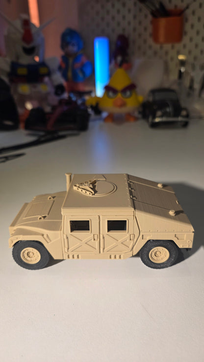 🪖 3D Printed Military Humvee Model – Qatar | مجسم همر عسكري مطبوع ثلاثي الأبعاد – قطر - Slice 3D Printing Qatar