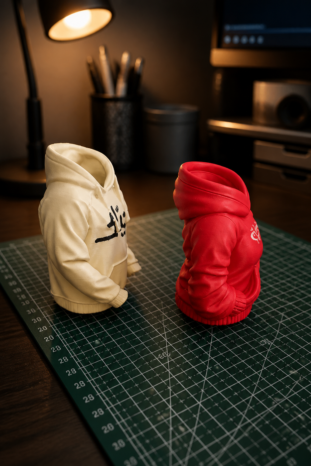 Unique Customized Pen Holder – 3D Printed Jacket/Hoodie