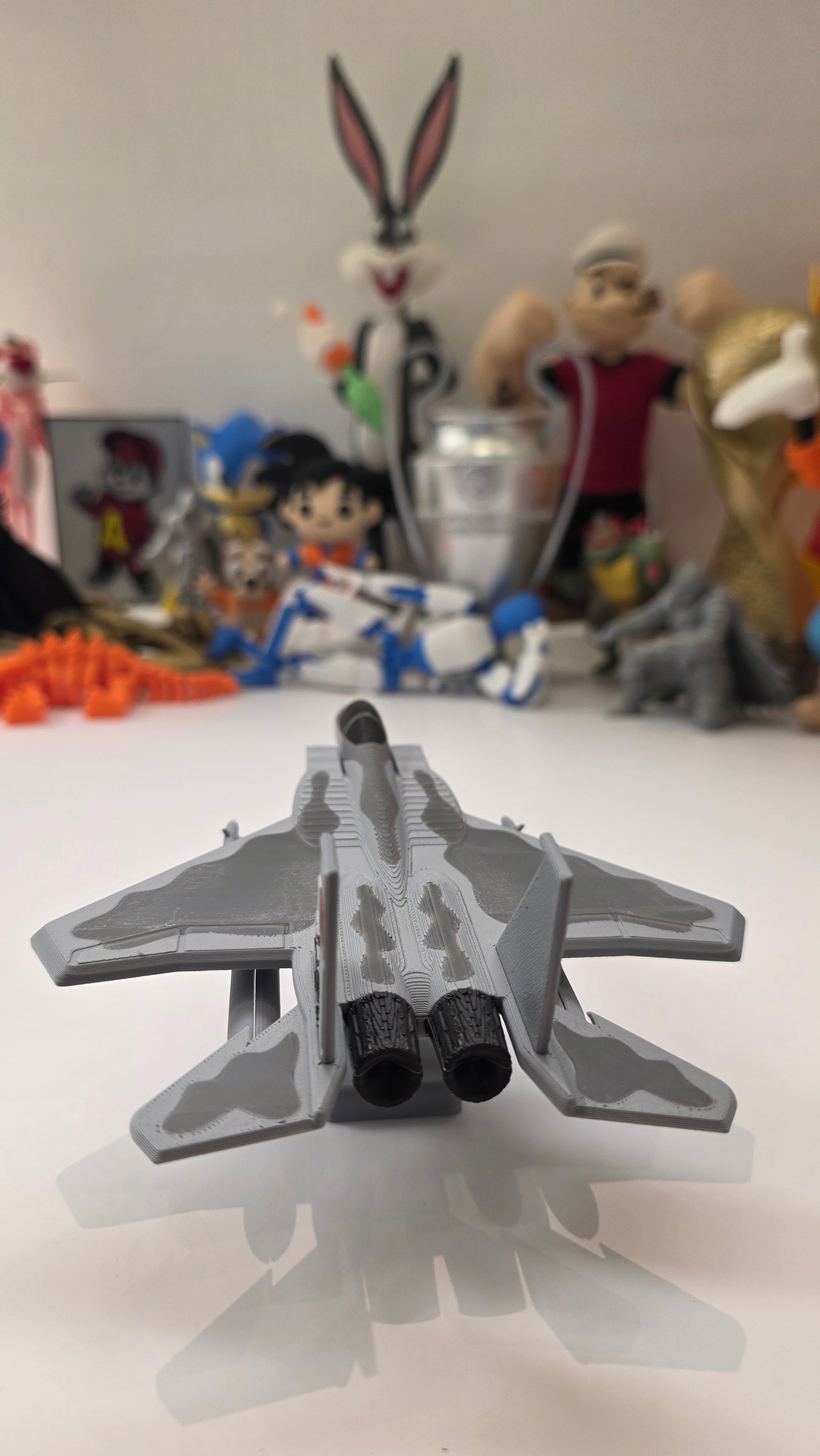 3D Printed Jet Display Ababeel أبابيل  – Unique Desk Piece - Slice Qatar