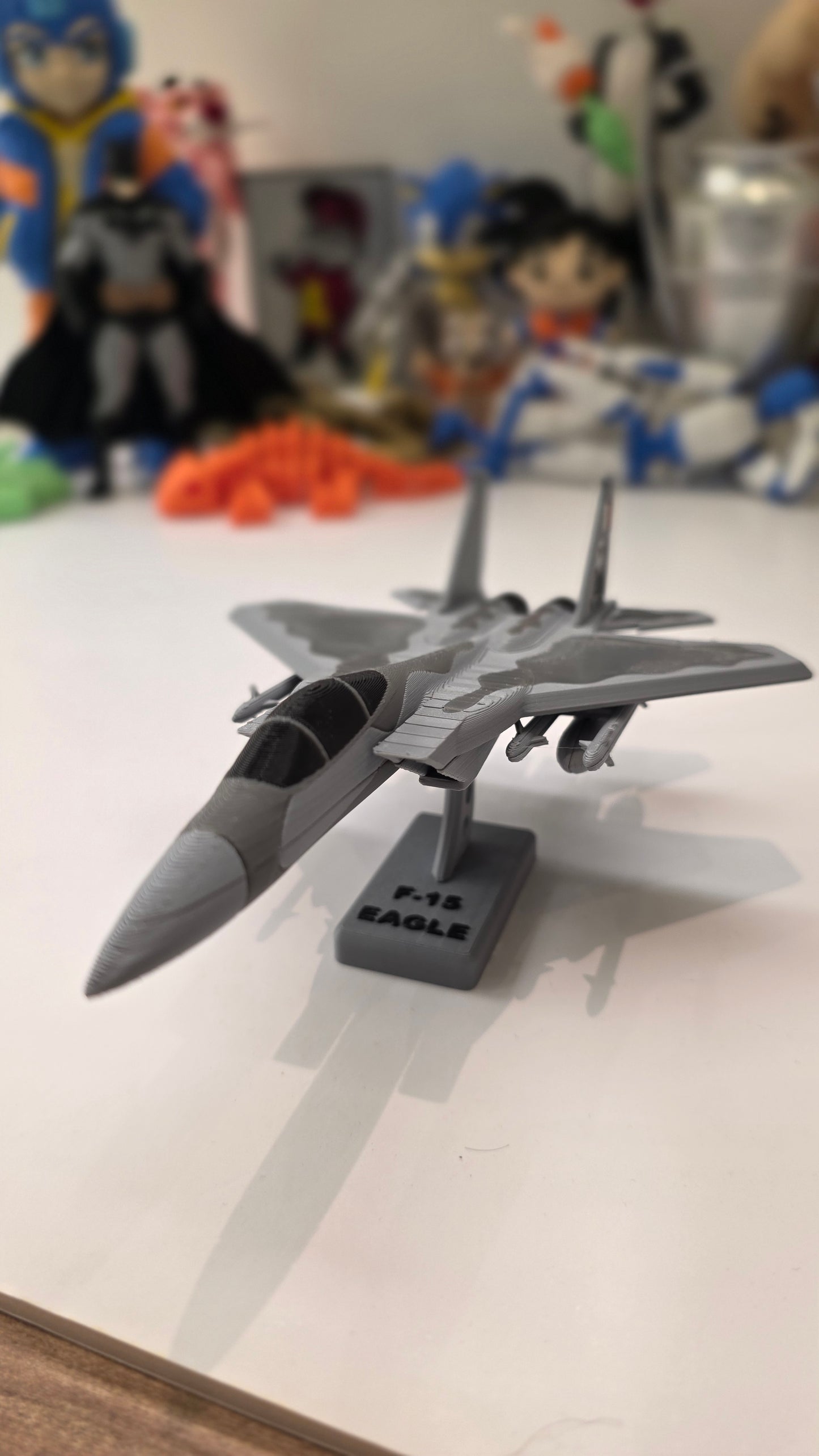 3D Printed Jet Display Ababeel أبابيل  – Unique Desk Piece - Slice Qatar