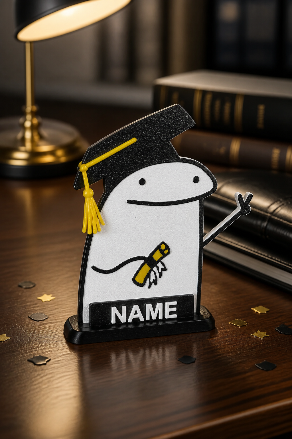 Graduation Character Desk Plaque – Class of 2026
