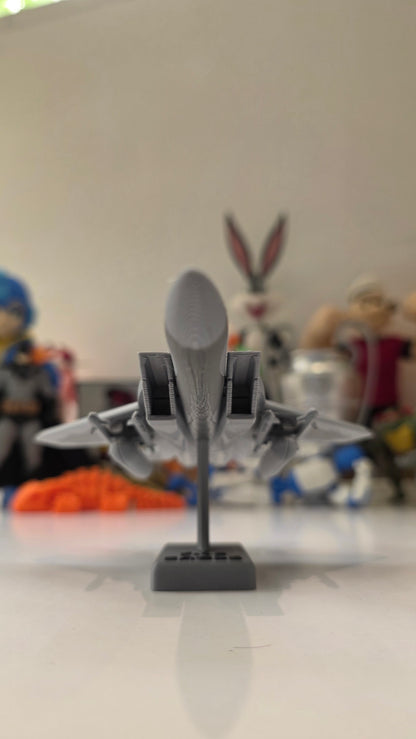 3D Printed Jet Display Ababeel أبابيل  – Unique Desk Piece - Slice Qatar