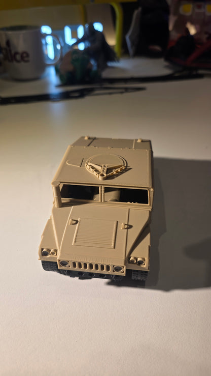 🪖 3D Printed Military Humvee Model – Qatar | مجسم همر عسكري مطبوع ثلاثي الأبعاد – قطر - Slice Qatar
