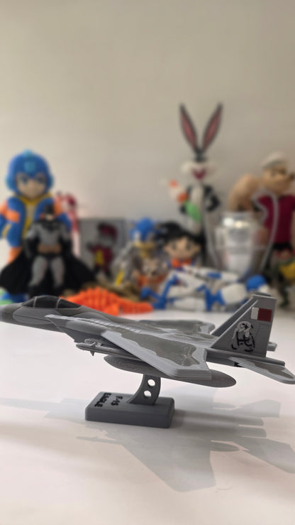 3D Printed Jet Display Ababeel أبابيل  – Unique Desk Piece - Slice Qatar