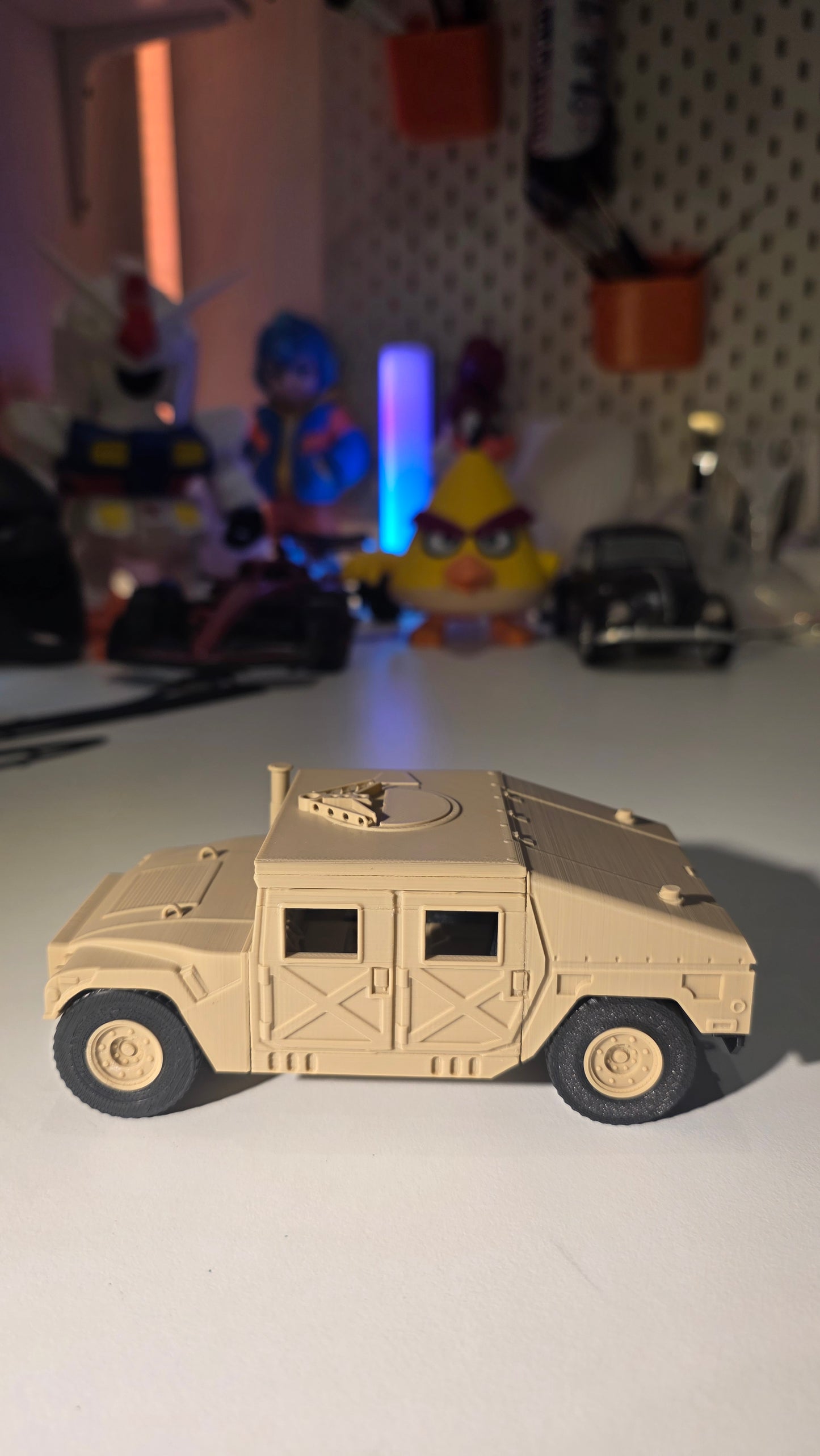 🪖 3D Printed Military Humvee Model – Qatar | مجسم همر عسكري مطبوع ثلاثي الأبعاد – قطر - Slice 3D Printing Qatar