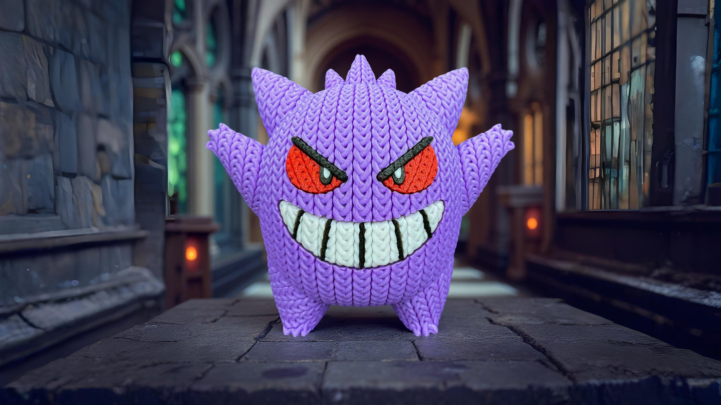 Gengar - Knitted