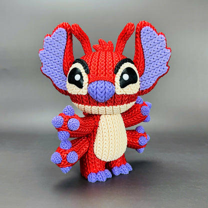 Leroy - Red Stitch - Knitted