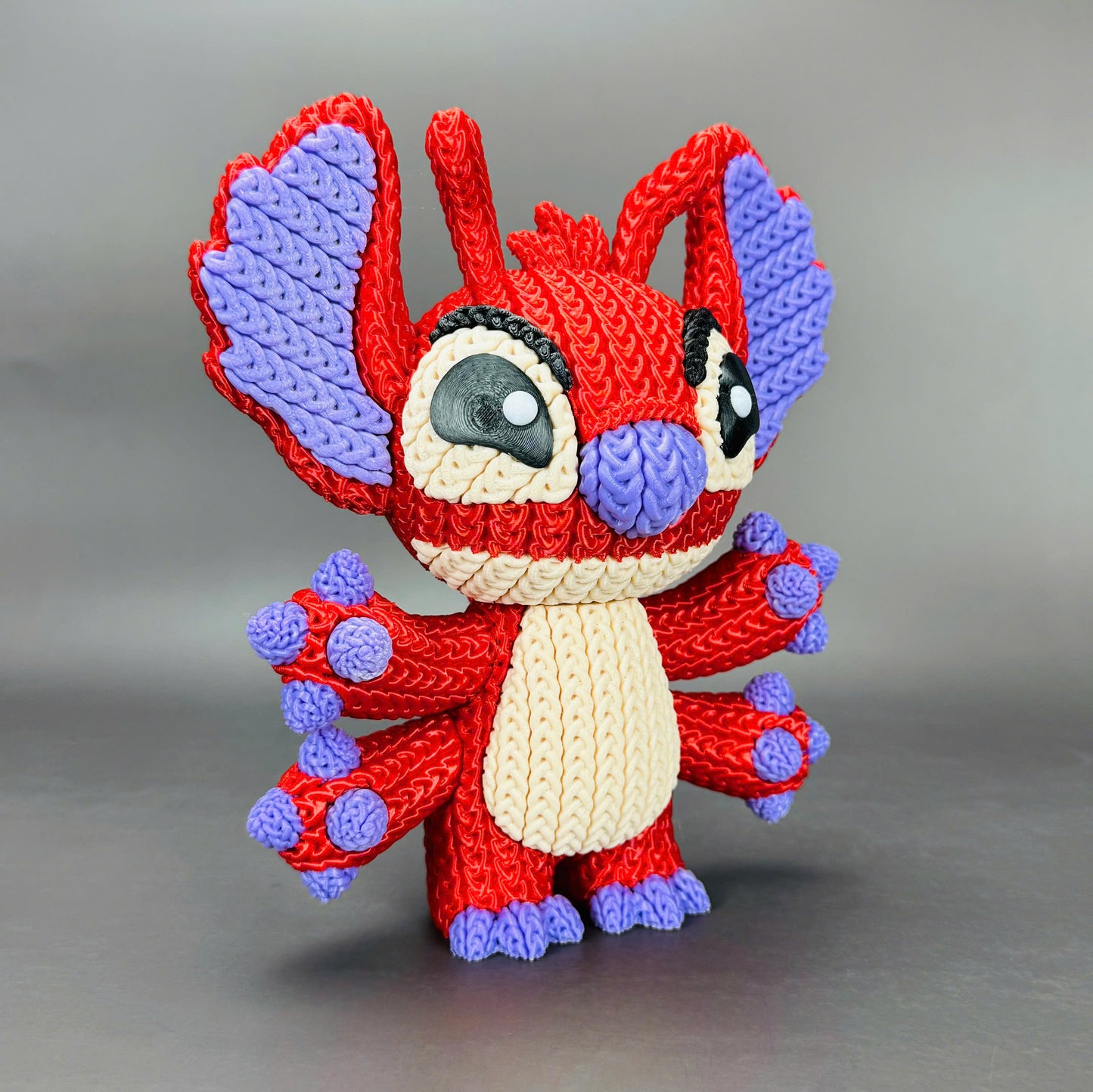 Leroy - Red Stitch - Knitted
