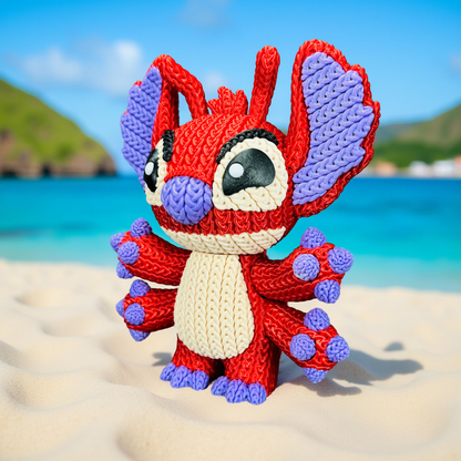 Leroy - Red Stitch - Knitted