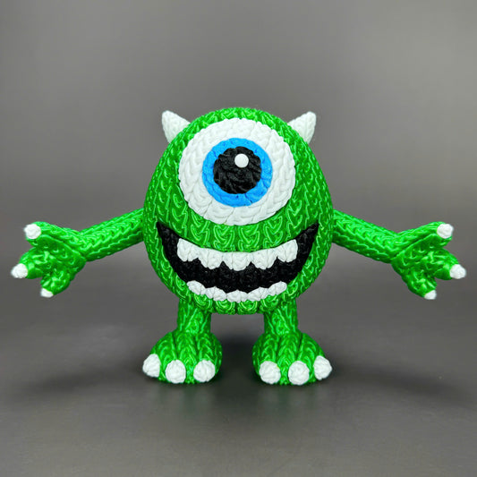 Mike Wazowski - Knitted
