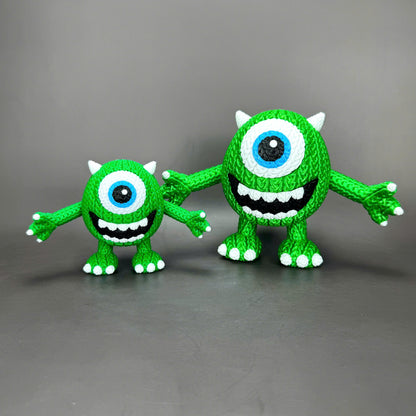Mike Wazowski - Knitted