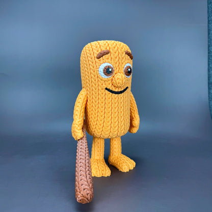 Tung Tung Tung Sahur - Knitted
