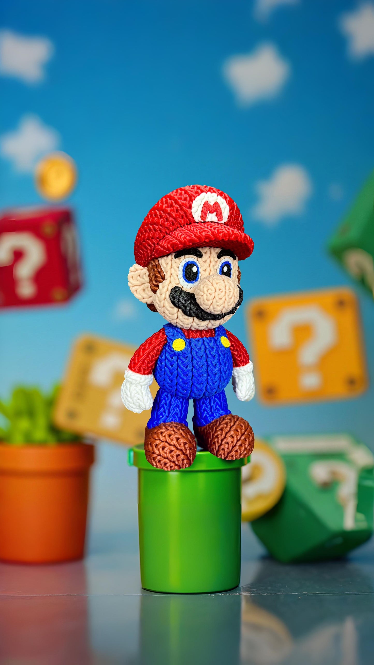 Mario-Knitted