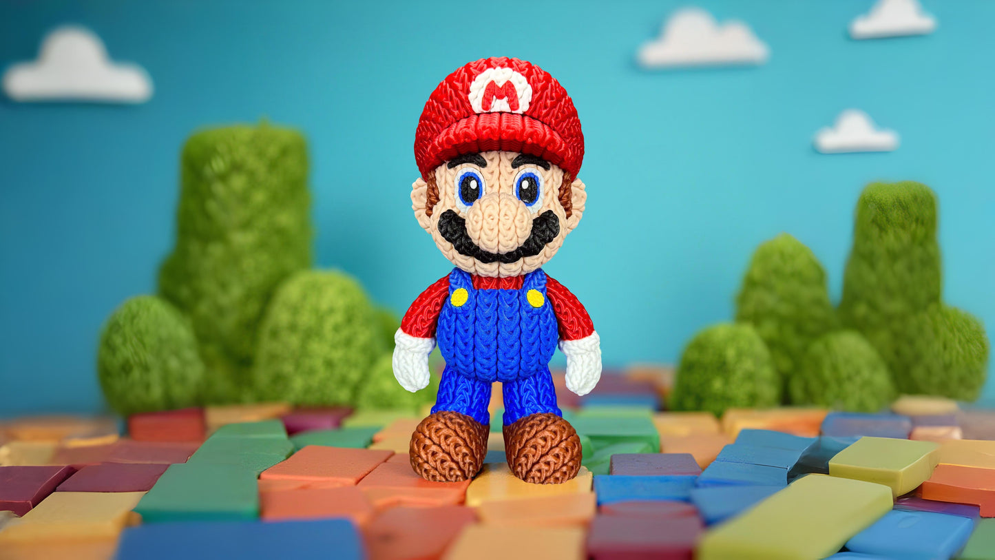 Mario-Knitted