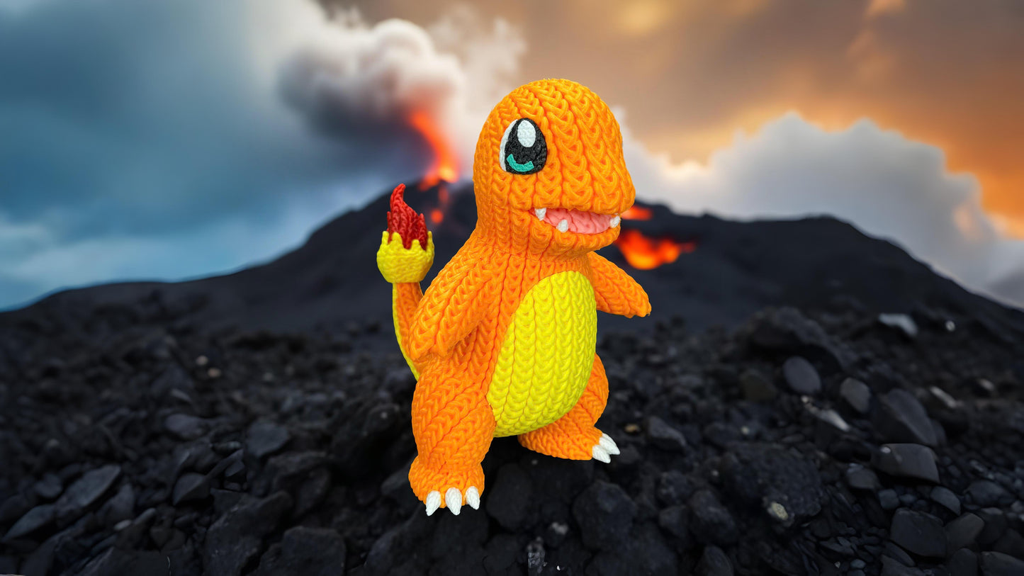 Charmander - Knitted