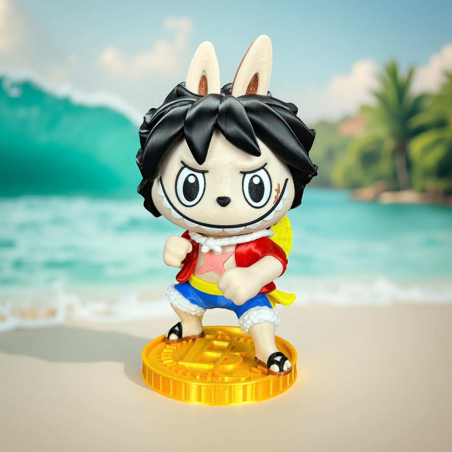 Labubu Luffy