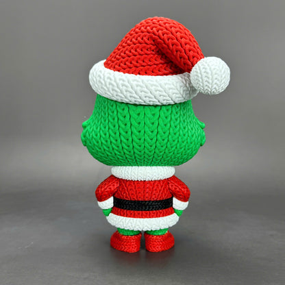 Grinch - Knitted - Christmas